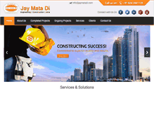 Tablet Screenshot of jaymatadi.com